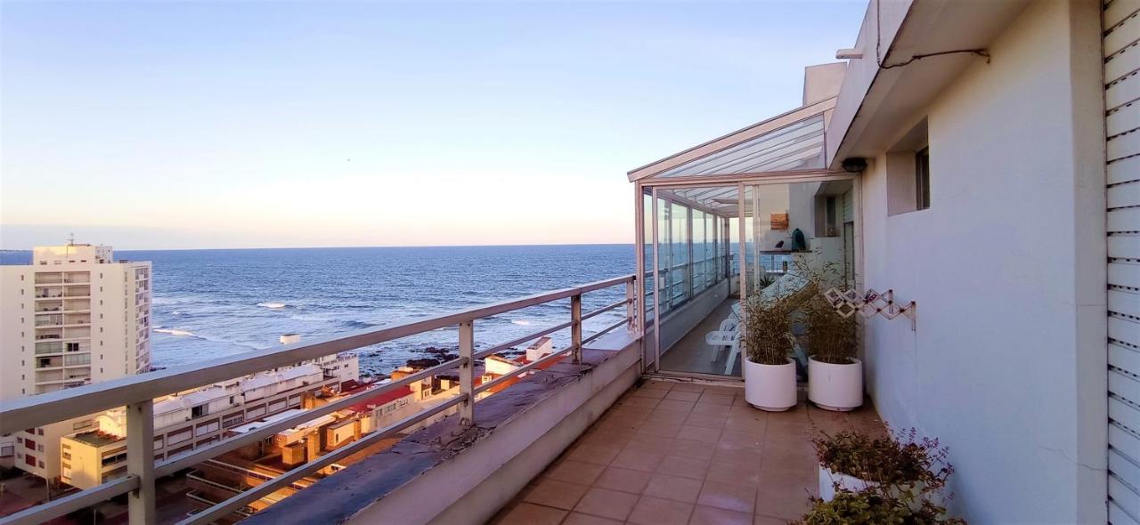 Penthouse Centrico Con Vista Al Mar, Parrilla Privada Y Terraza Espaciosa Punta del Este Kültér fotó