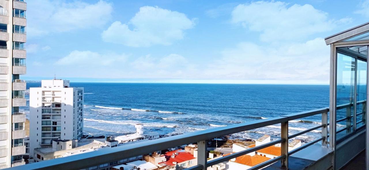 Penthouse Centrico Con Vista Al Mar, Parrilla Privada Y Terraza Espaciosa Punta del Este Kültér fotó